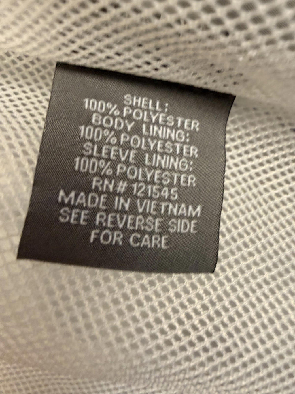 Michael Kors Perfomance Zip Jacket Windbreaker Mens Size M White and Blue