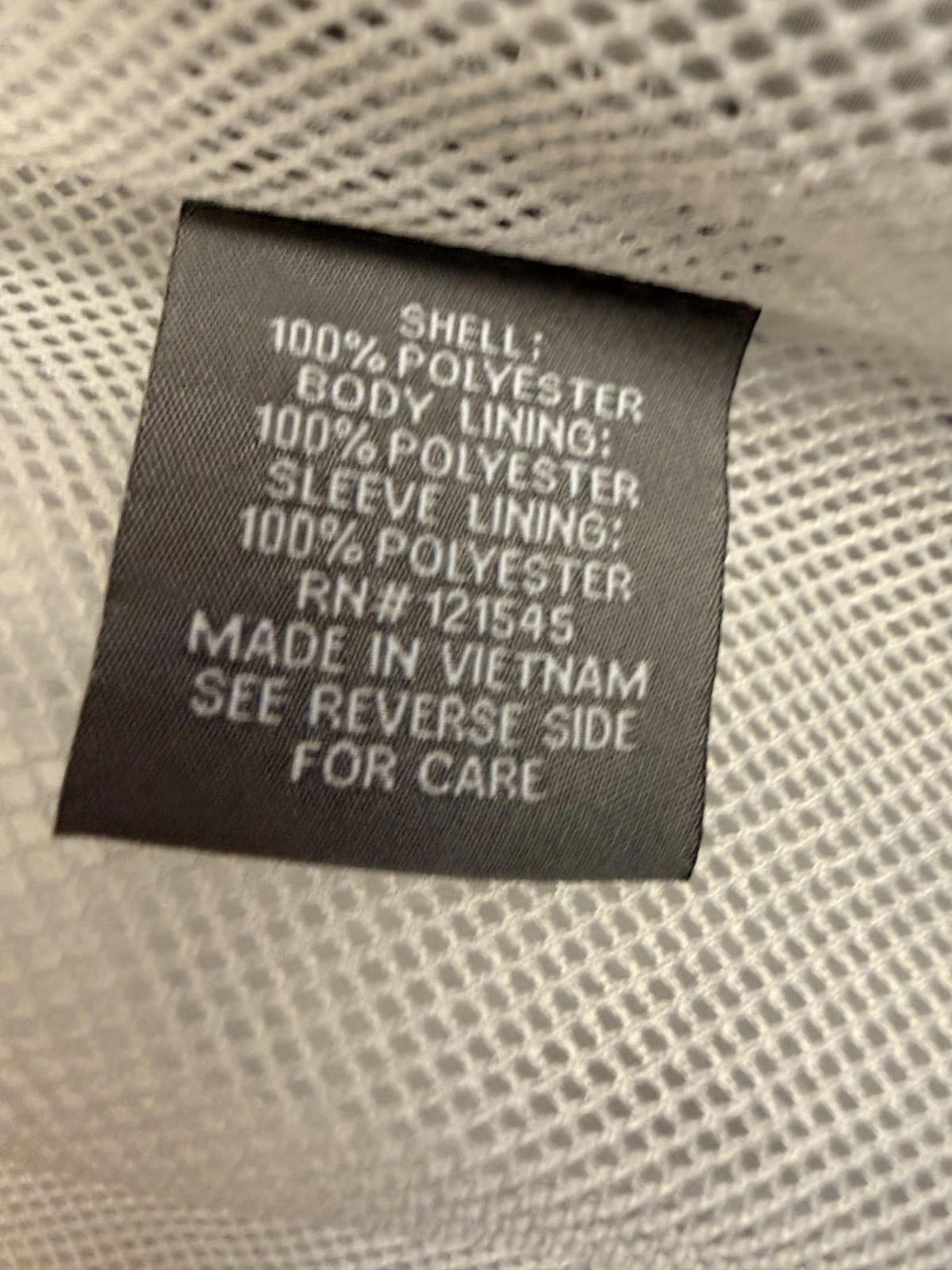 Michael Kors Perfomance Zip Jacket Windbreaker Mens Size M White and Blue