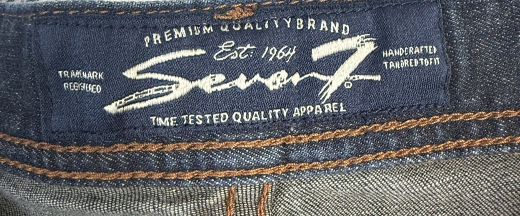 SEVEN 7 Jeans Mens 30x30 Skinny Stretch Blue Denim - Cowboy - Western