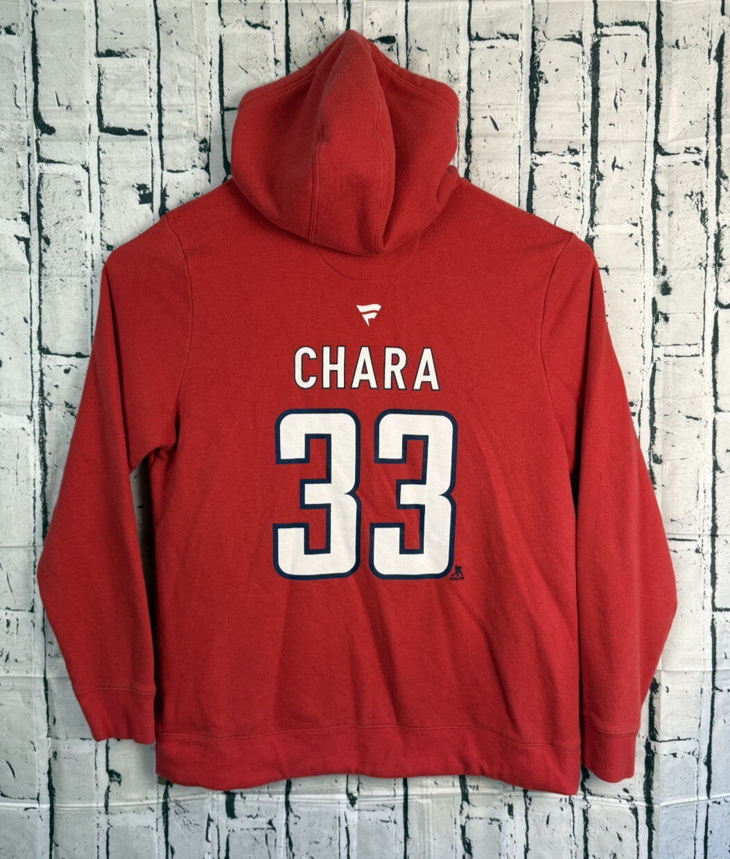 Fanatics Washington Capitals Men’s Hoodie #33 Chara - missing tag, check measure