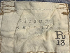 R13 Alison  Skinny Jeans Womens Size 31 Blue - Made in Italy