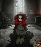 Penny's Promise - OOAK Scary Creepy Doll 18" Hand Painted Horror Haunting Art