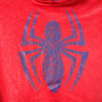 Spiderman Hoodie Youth XL 14/16 Red Blue Spider Logo Pockets Marvel