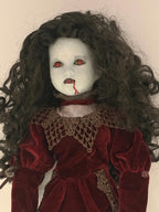 Countess Seraphina - OOAK Scary Creepy Doll 18" Hand Painted Horror Haunting Art