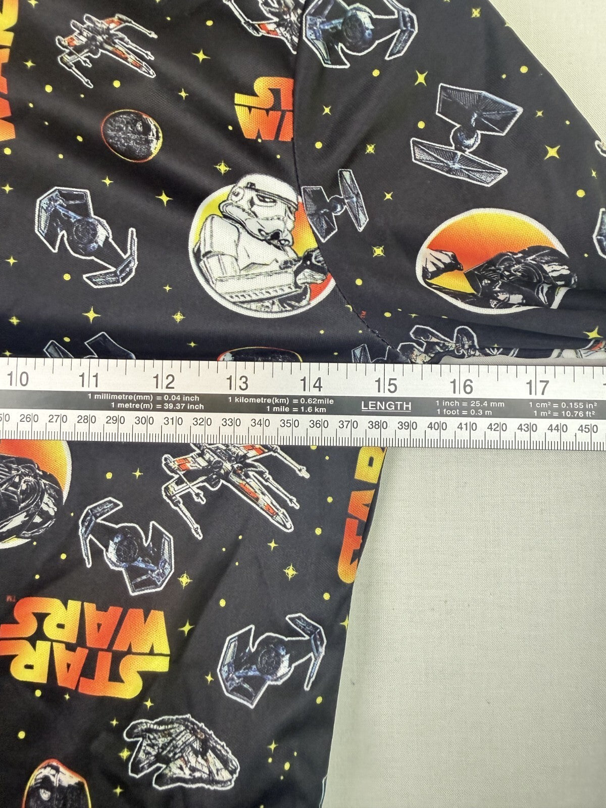Star Wars Boys Sleepwear Sz L Pajamas ClimateSmart Polyester