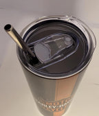 20 oz Harley-Davidson Stainless Steel Tumbler with Lid, Straw -Motorcycles