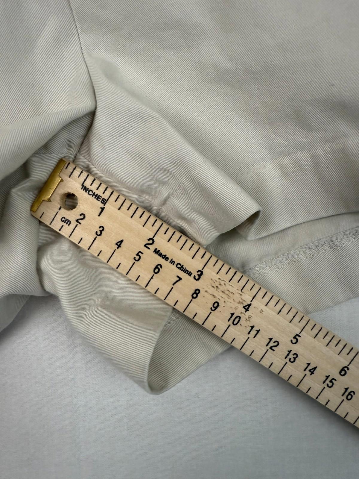 J. Crew Khaki Chino Flat Front Womens Shorts Size 10