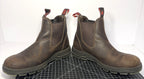 Redback Mens US 10.5 Bobcat UBBK Elastic Brown Leather Soft Toe Work Boots