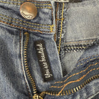 Dollhouse Jeans Womens 9 Blue Distressed Charley Skinny Fit Stretch Denim Pants