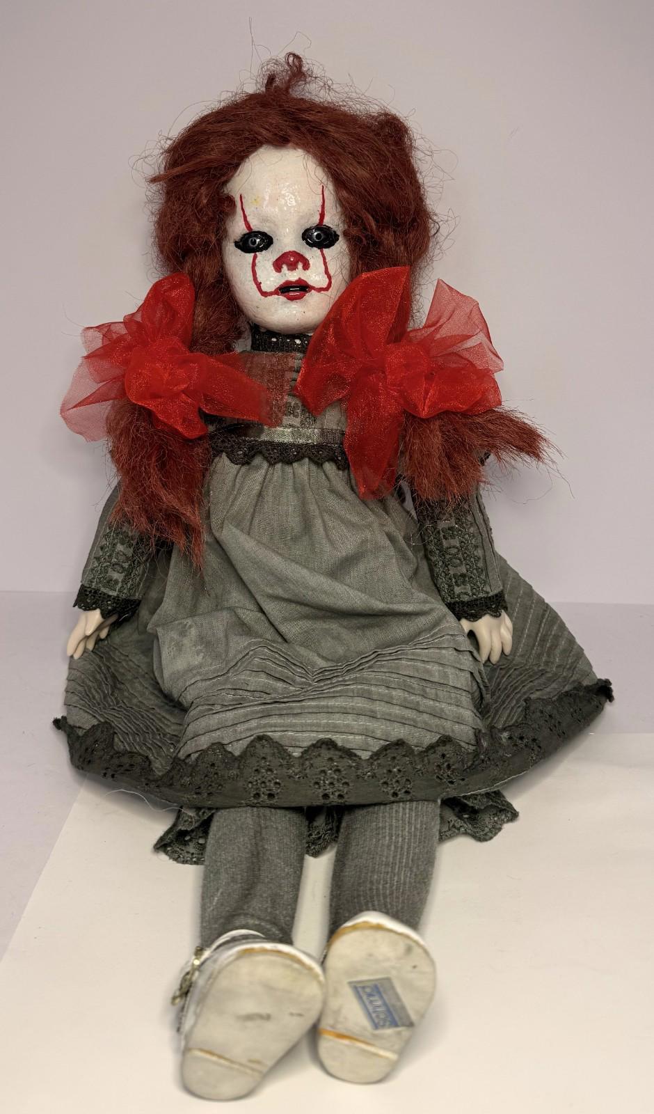 Penny's Promise - OOAK Scary Creepy Doll 18" Hand Painted Horror Haunting Art