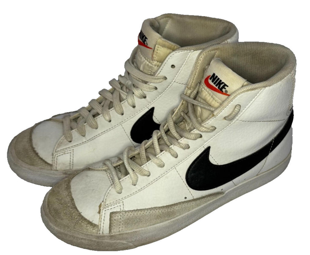 Nike Blazer Mid 77 Vintage White Black All Size 7Y Classic Youth