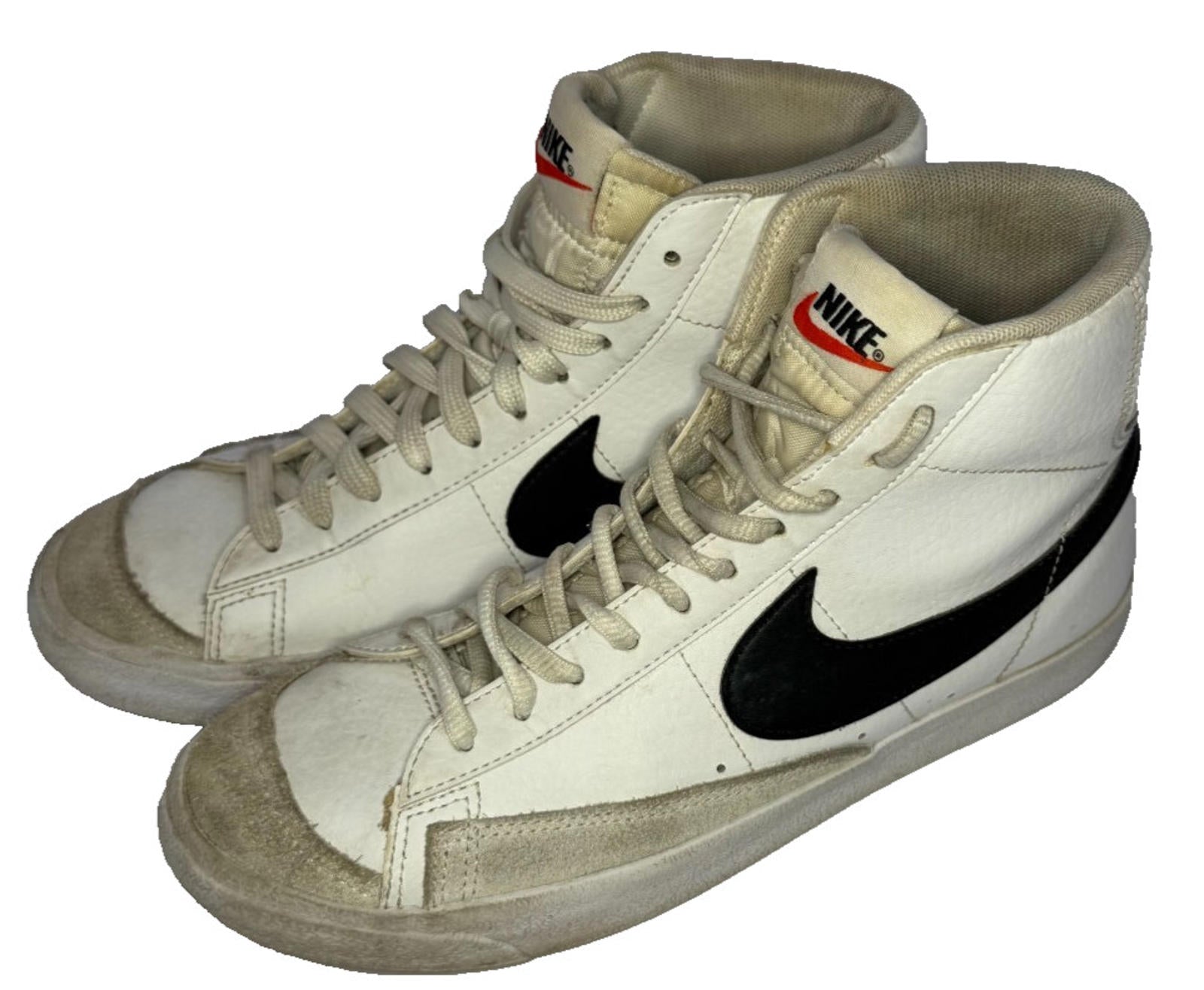 Nike Blazer Mid 77 Vintage White Black All Size 7Y Classic Youth