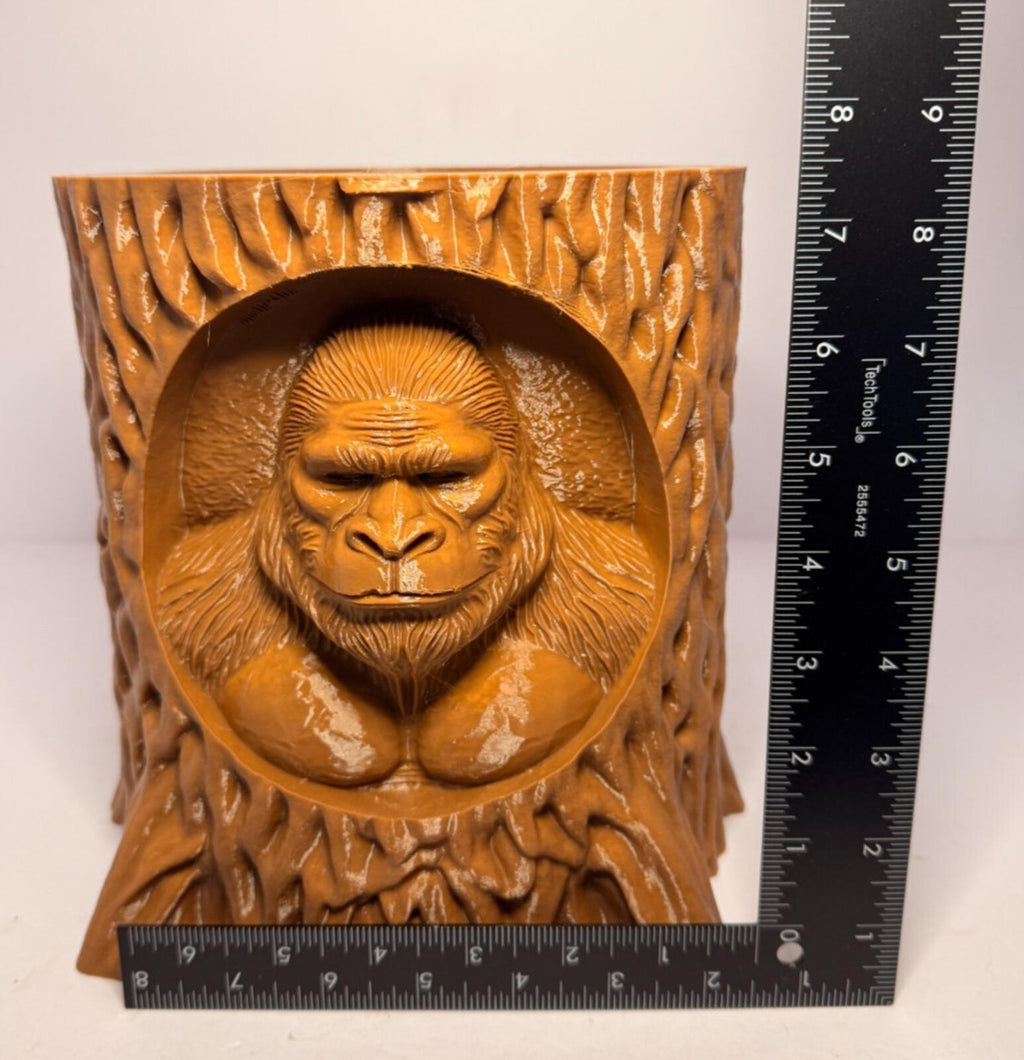 3D Printed Bigfoot Planter - 8 Inch - Indoor