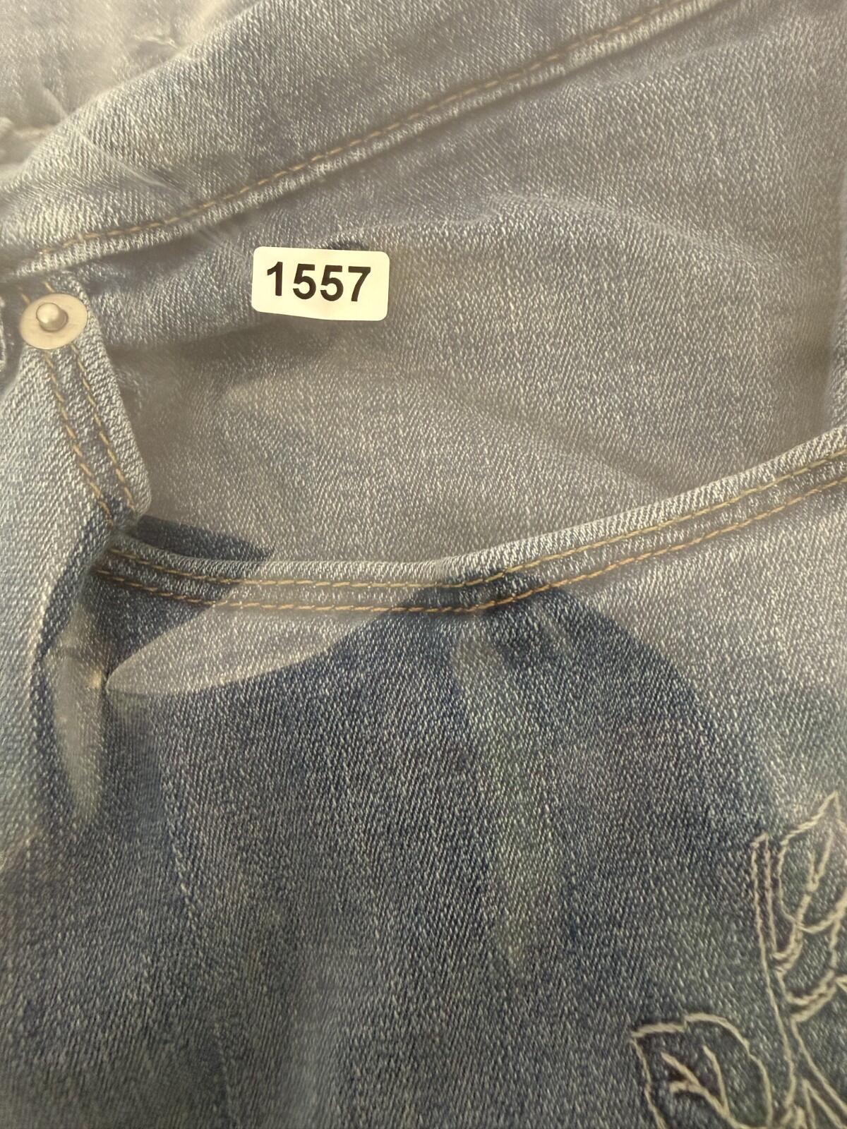 Levis Womens Classic Bootcut Jeans Size 16 Blue Denim Stretch Cotton Blend