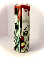 20 oz Blood Drip Killers Stainless Steel Tumbler with Lid, Straw Halloween