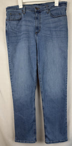 LL Bean 1912 Bean Flex Classic Fit Sz 36 x 32 Medium Wash Mens Jeans 511182