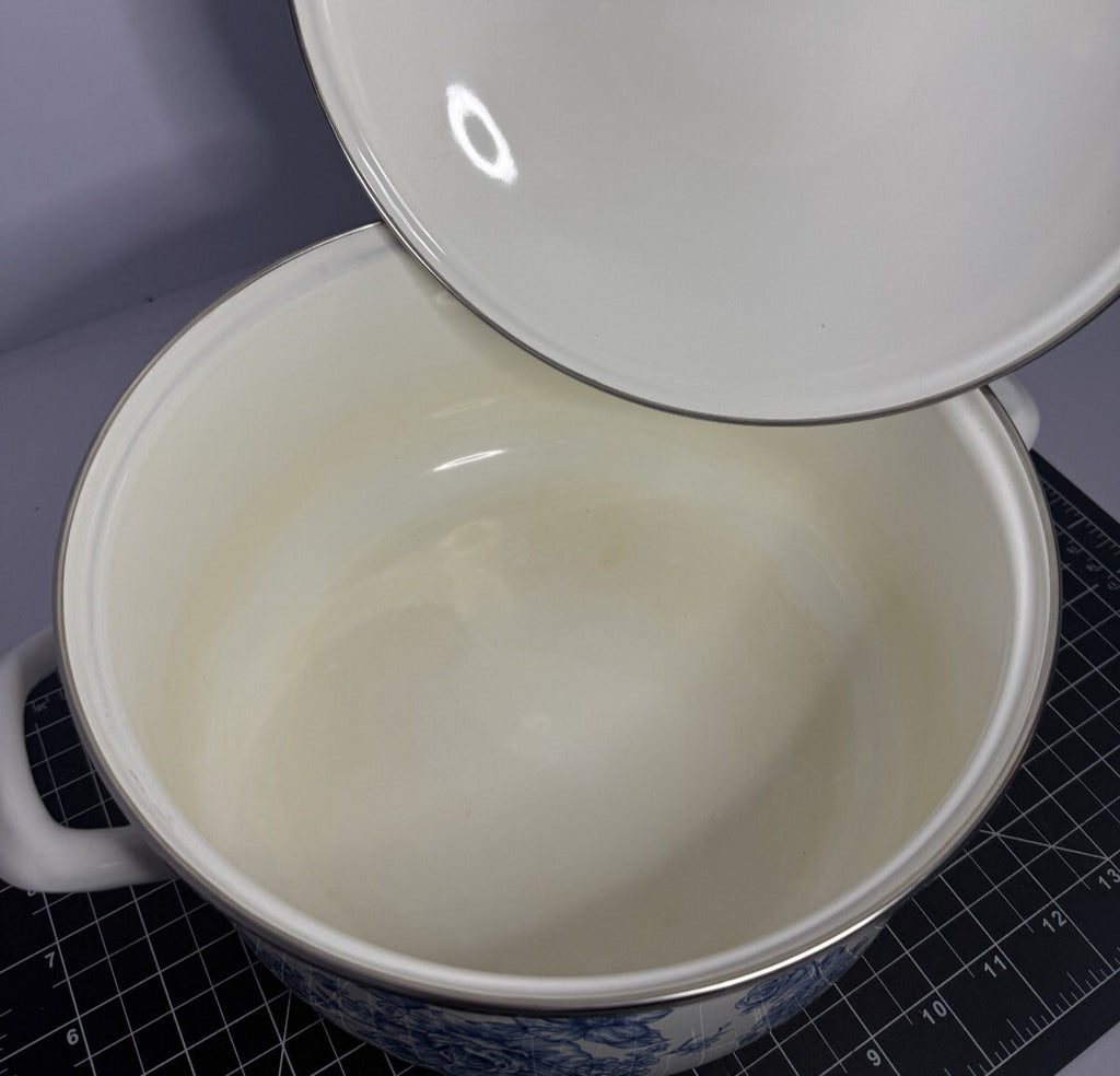 Pioneer Woman Vintage Floral Stock Pot. 4qt.