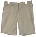 Tommy Hilfiger Chino Khaki Shorts High Rise Pockets Cotton Yellow Womens Size 6