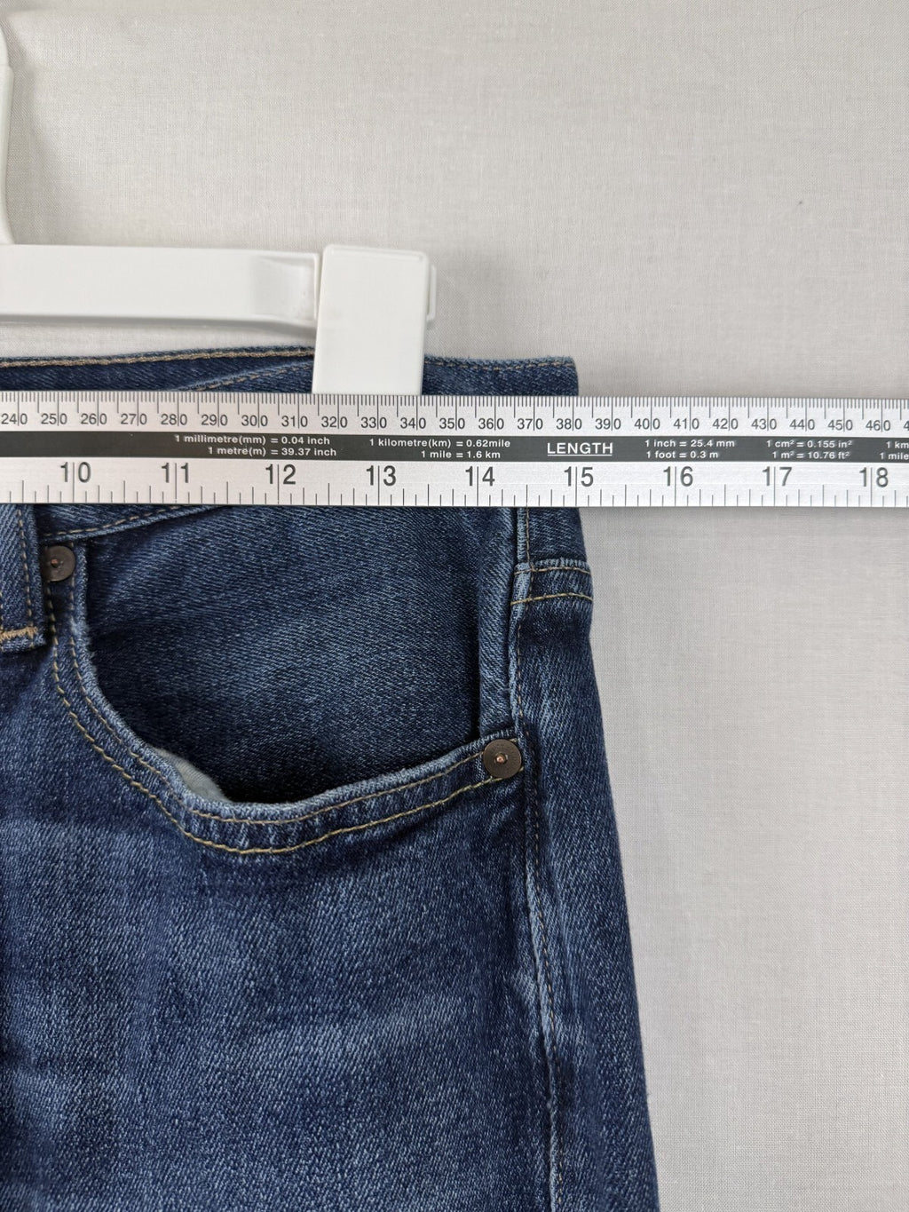 Lucky Brand 121 Heritage Slim Jeans Mens 31x32 Blue Denim Stretch