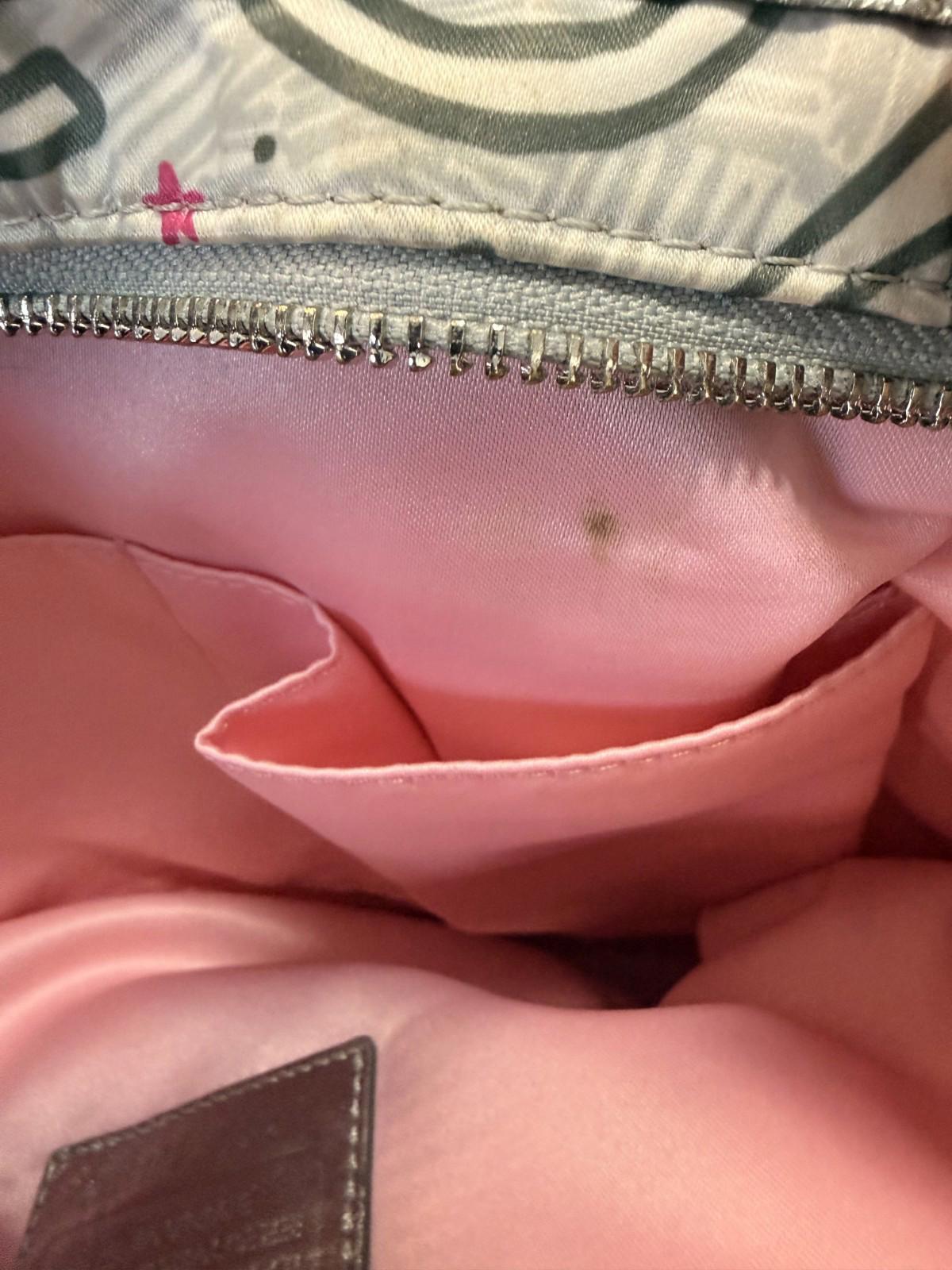 COACH Vintage Y2K Bandana Graffiti Butterfly Shoulder Bag Tote Purse F15712