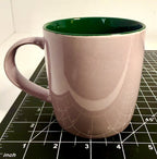 Starbucks 2025 Valentine’s Day Pink/lavender Green Siren Logo Mug 11 oz VDAY25