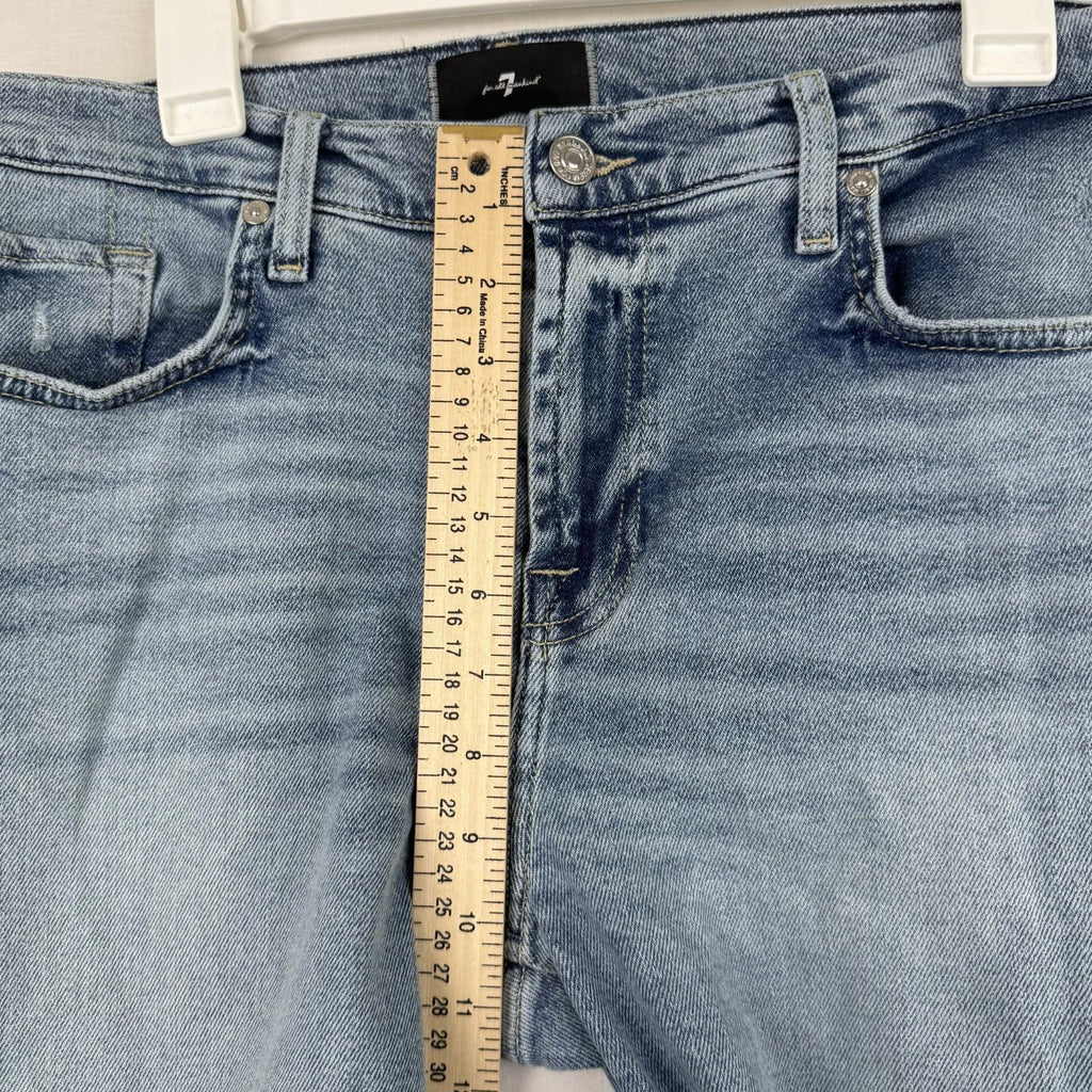 7 For All Mankind Womens Jeans Size 31 (7) Blue Denim