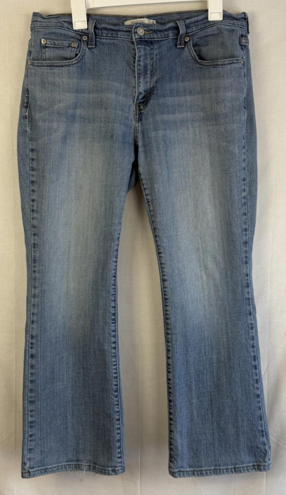 Levis 515 Jeans Boot Cut Womens Jeans Size 14 Slim Curvy Stretch