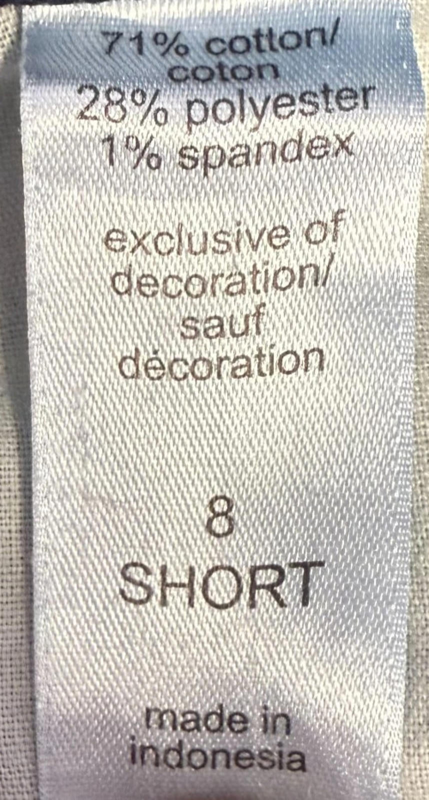 Maurices Straight Leg Jeans Size 8 Short Womens Blue Stretch