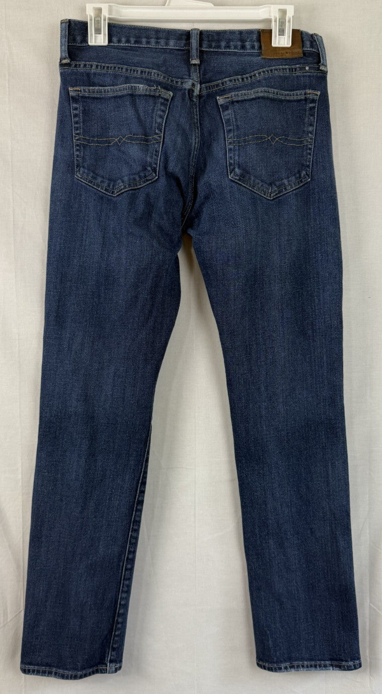 Lucky Brand 121 Heritage Slim Jeans Mens 31x32 Blue Denim Stretch