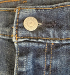 Levis 511 Blue Jeans Mens Size 34 x 32 Slim Straight Fit Cotton Blend Denim