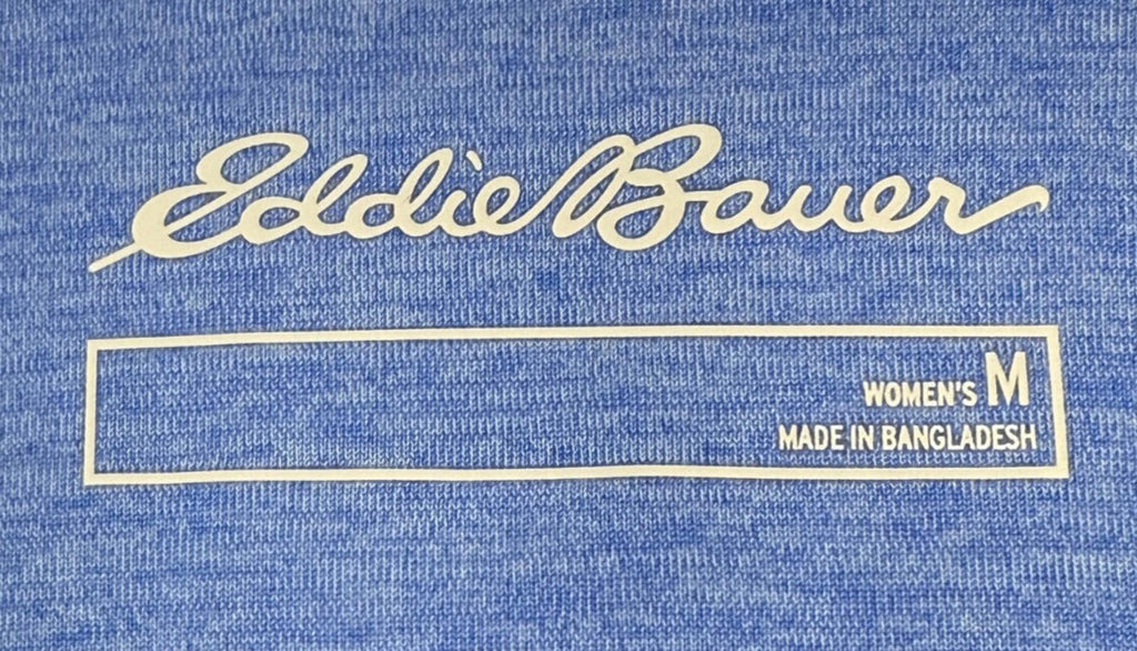 Eddie Bauer Womens Sz Med Sleeveless Blue High Quality Workout Tank Top