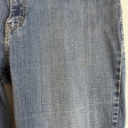 Levis 550 Relaxed Bootcut Womens Jeans Size 16M Blue Denim Stretch Mid Rise