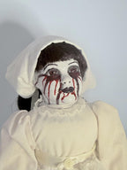 Sister Beatrice  - OOAK Scary Creepy Doll 14" Hand Painted Horror Haunting Art