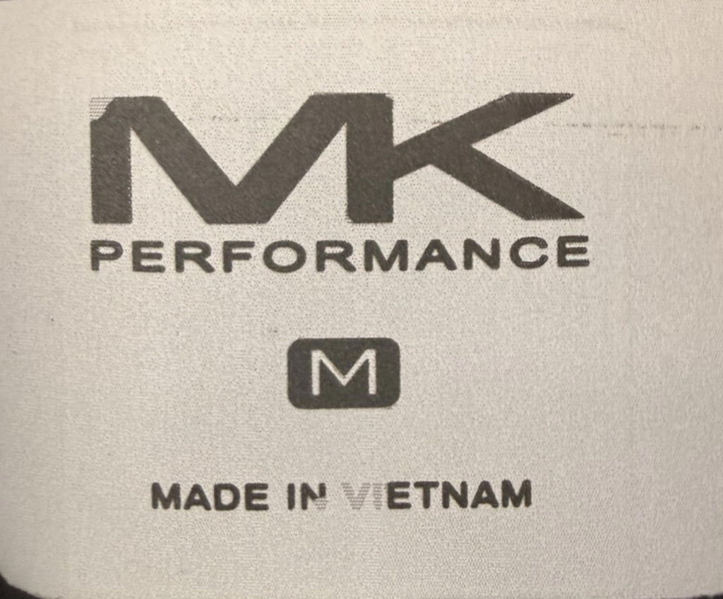 Michael Kors Perfomance Zip Jacket Windbreaker Mens Size M White and Blue