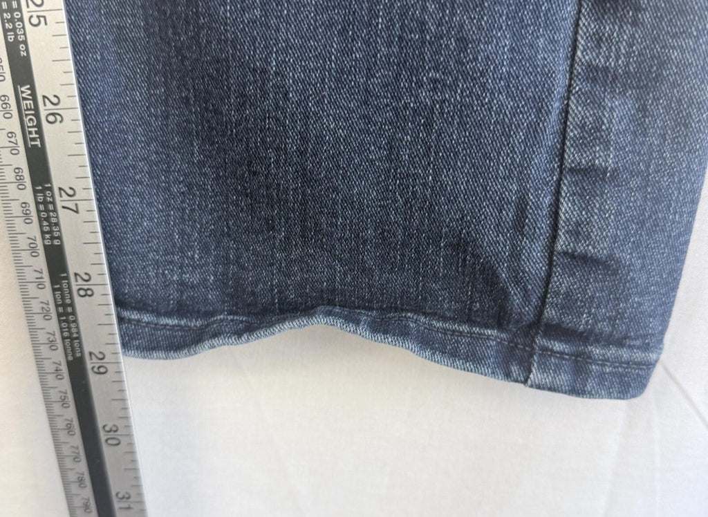Calvin Klein Jeans Mens Sz 33x30 Blue Standard Straight Jeans Stretch Nice Fade