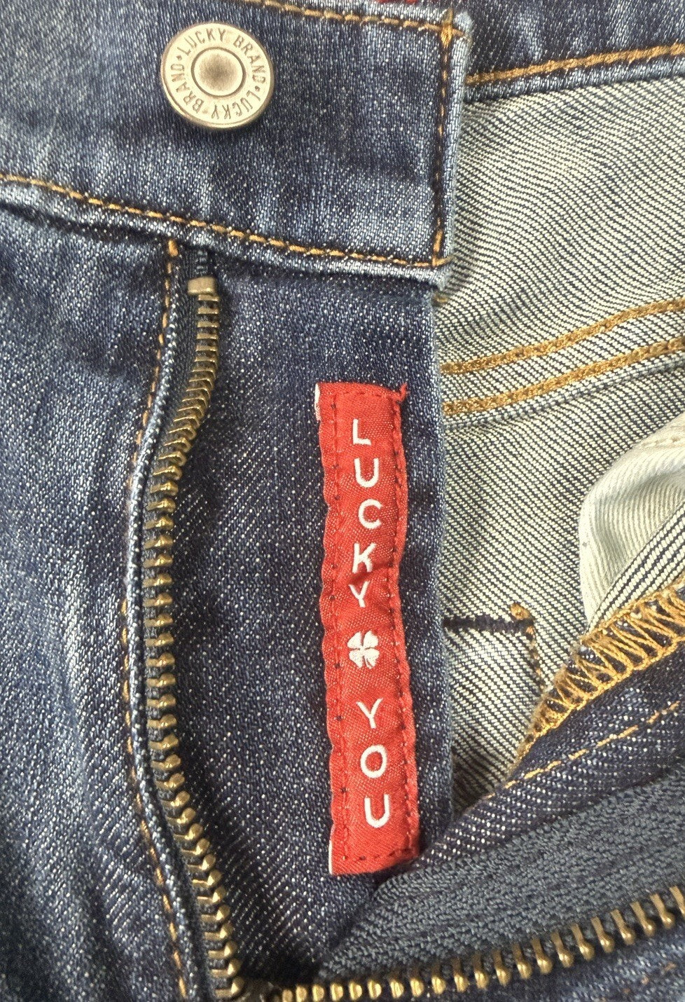 Lucky Brand Jeans Mens 29 x 30 Blue 221 Original Straight Medium Wash Denim