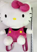 Hello Kitty Plush Backpack - Deep Pocket - 16 inches