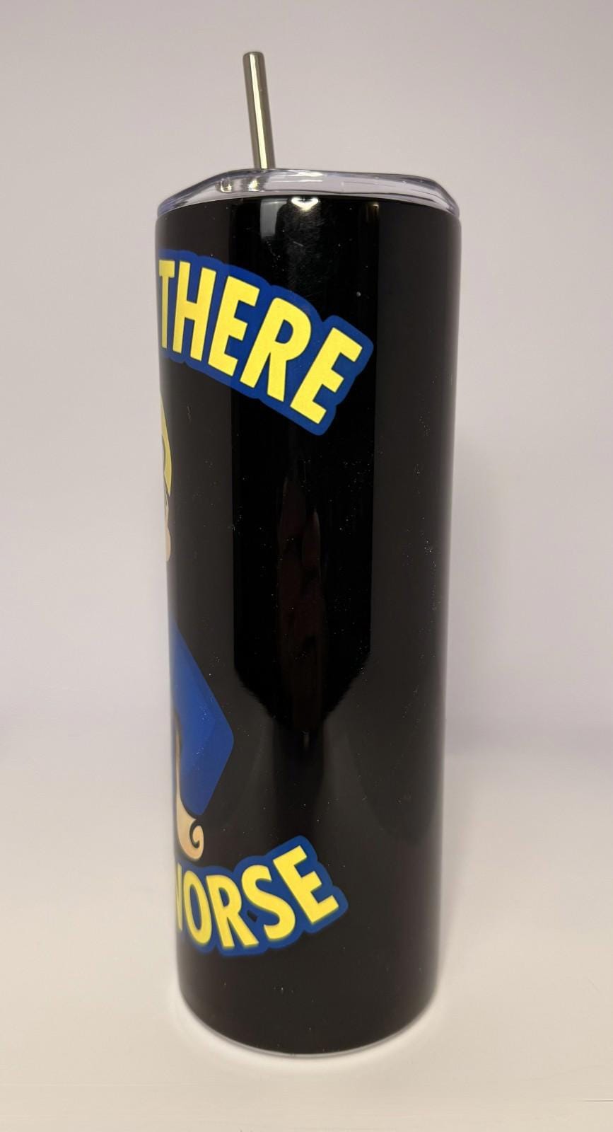 20 oz It Gets Worse Stainless Steel Tumbler with Lid, Straw