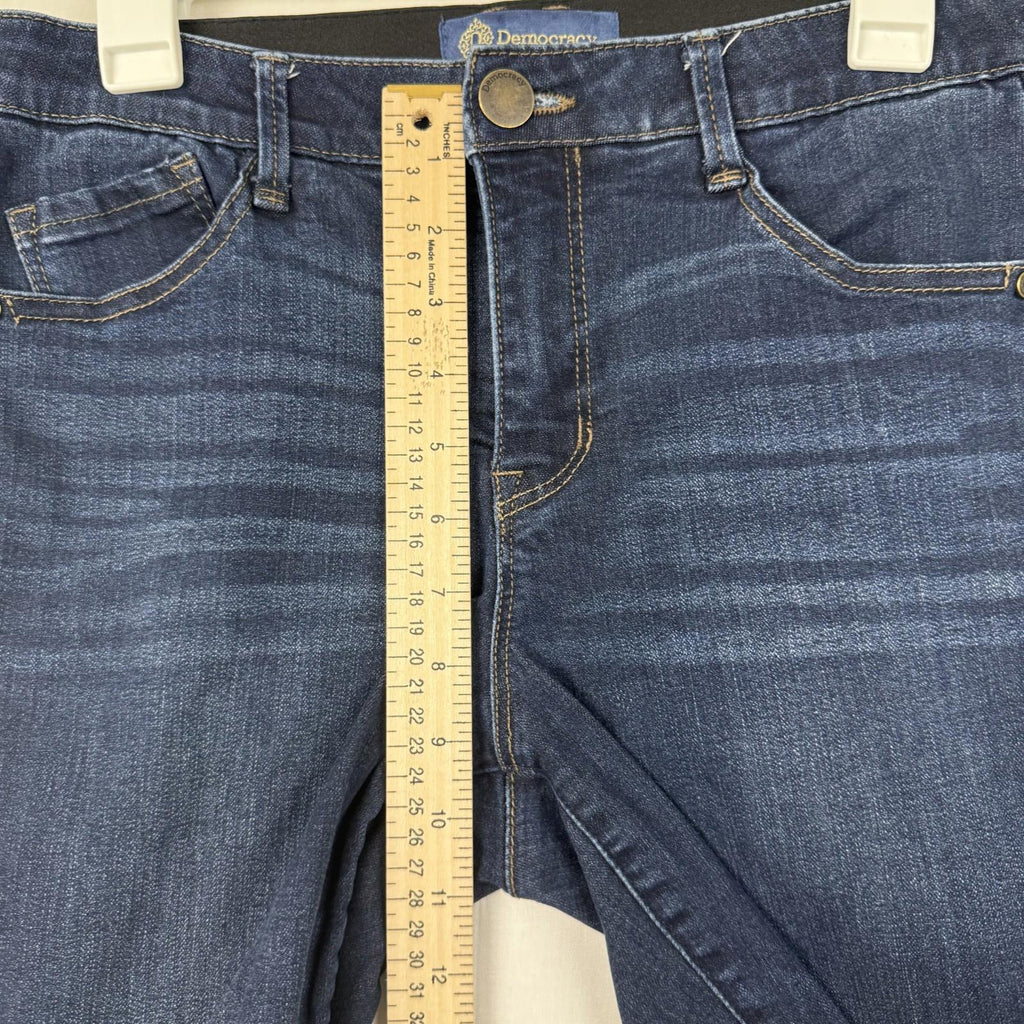 Democracy Jeans Womens Size 6 Ab Technology Mid Rise Stretch Medium Wash