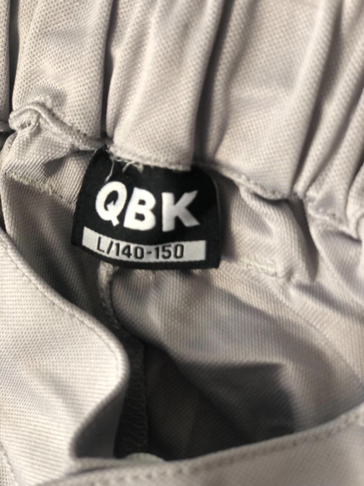 QBK Youth Baseball Pants Large Grey