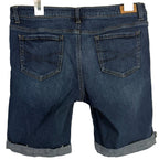 Aeropostale Womens Bermuda Shorts Sz 10 Distressed Denim