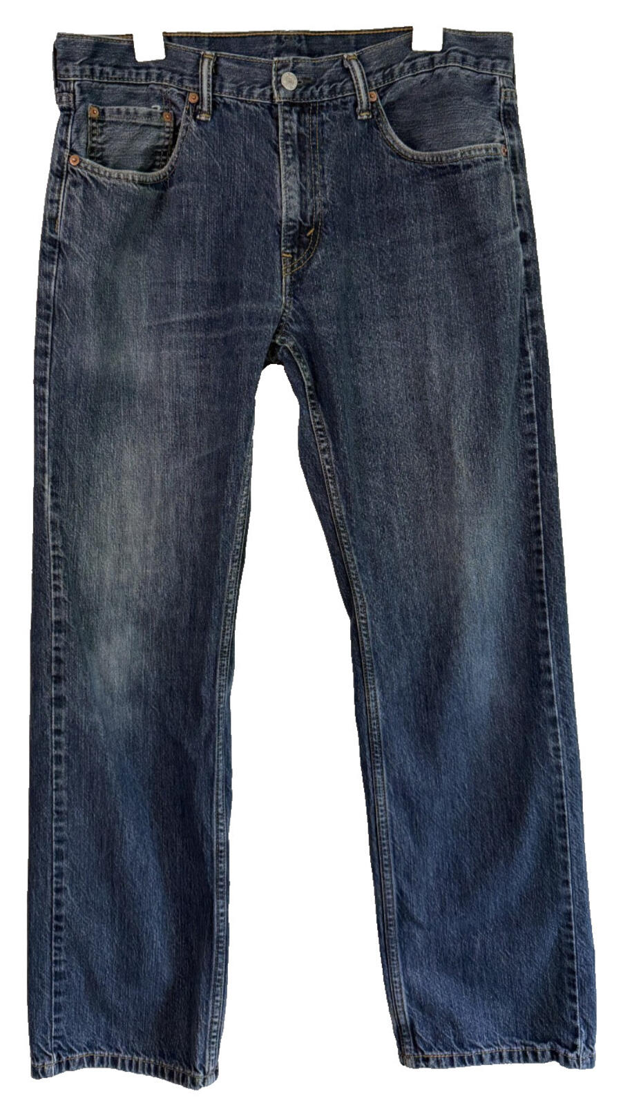 Levi's 559 jeans men's 34 x 32 relaxed fit straight blue denim Pants retro