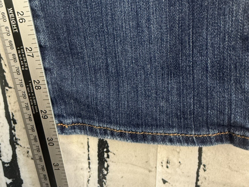 Lucky Brand Dungarees Lola Straight Womens Jeans Size 28 Denim Blue