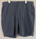 FootJoy Heather Grey Golf Mens Shorts Size 40 Stretch Wicking Lightweight
