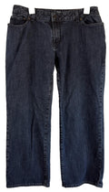 LL Bean Denim Blue Jeans Womens 14 Petite Favorite Fit Curvy Stretch