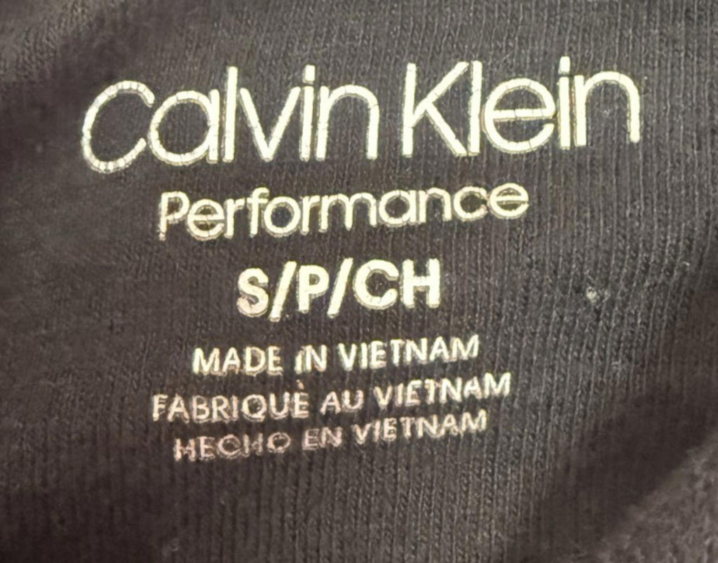 Calvin Klein Performance Women's Cropped Sweater Hoodie Sweatshirt Size Small