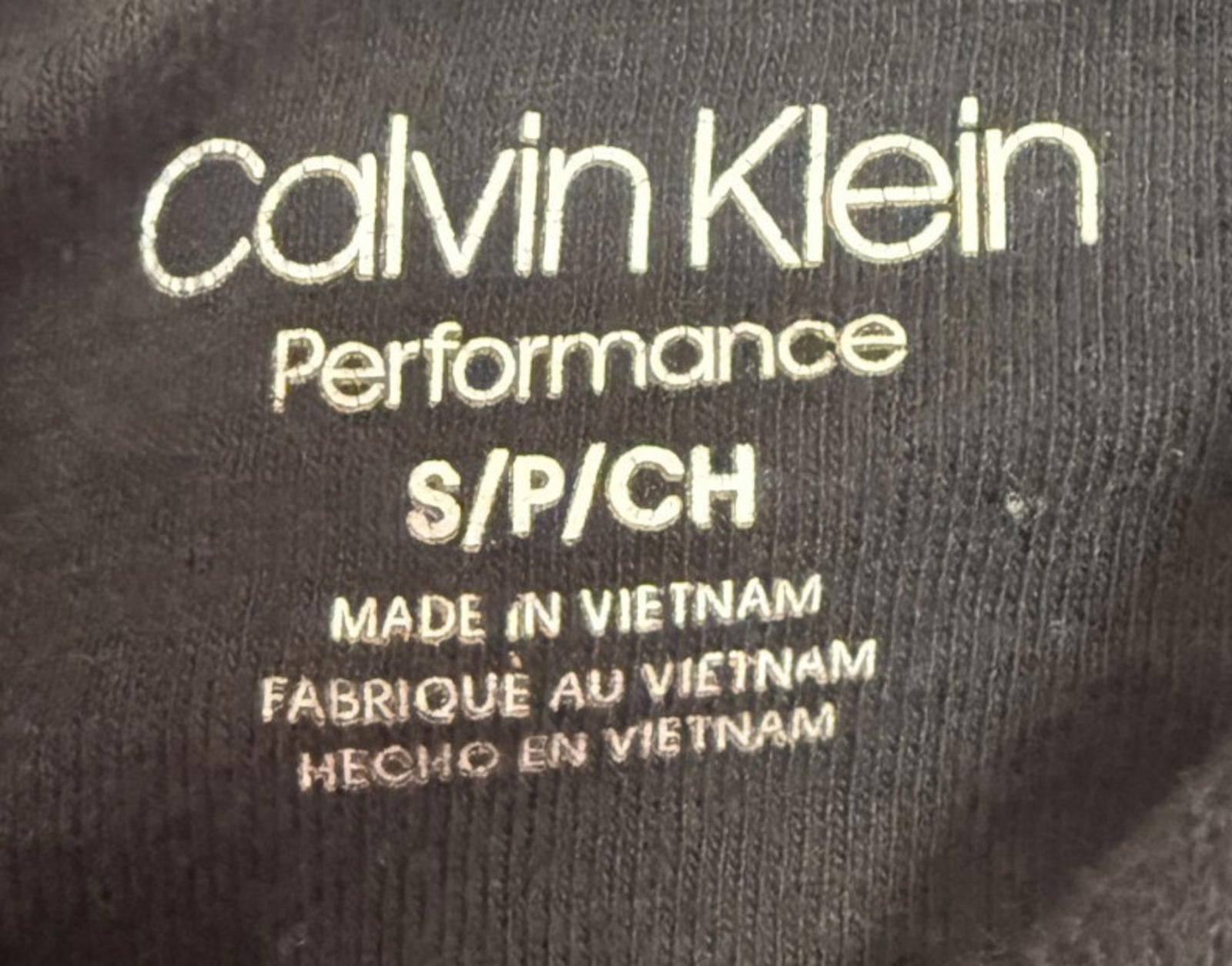 Calvin Klein Performance Women's Cropped Sweater Hoodie Sweatshirt Size Small