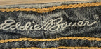 Eddie Bauer Womens Blue Denim Bootcut Jeans Embroidered Size 12R