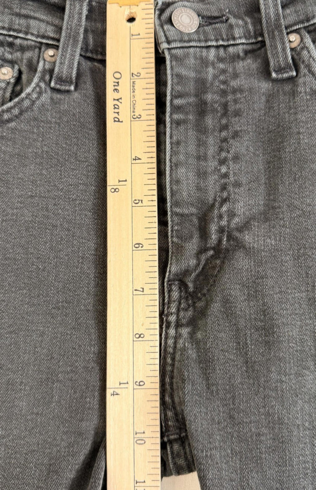 Levi's 510 Skinny Jeans Black Men's Size 31x30 Red Tab Excellent Used Condition!