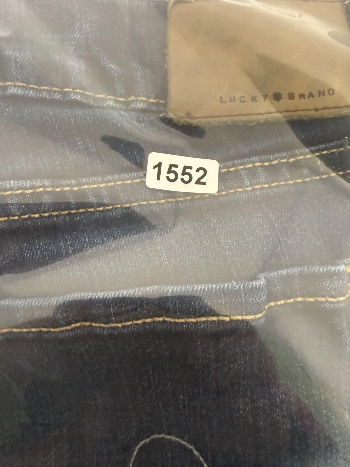 Lucky Brand Sofia Skinny Jeans Womens Size 12/31 Handcrafted Los Angeles